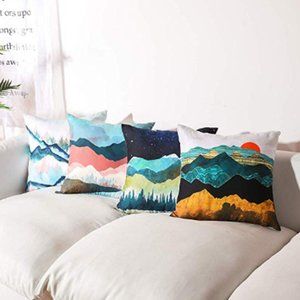 Throw pillow covers